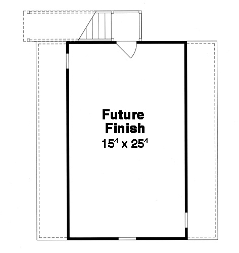 Attic image of HANSON I House Plan